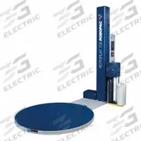 ROBOPAC Stretch Wrap Turntable: Semi-Auto Machine, 48 in Max. Load Lg, Stretch Wrap Turntable (MPN 9000300951). Key specifications — Product Type: Stretch Wrap Turntable; Number of Loads Wrapped per Hour: Up to 30; Brand: ROBOPAC; Machine Operation Type: Semi-Automatic Machine.