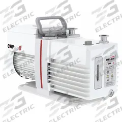 WELCH Vacuum Pump: 0.5 hp, 1 Phase, 115V AC, 5.6 cfm Free Air Displacement, 0.0015 torr Max Vacuum (MPN 3081-02). Key specifications — attr51477: 3081-02; attr51480: WELCH; attr51504: NPT; attr51550: 115V AC; attr51554: NW16; attr51559: 1.