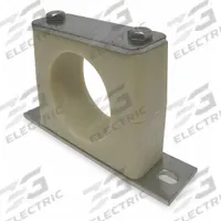 BEHRINGER PIPE SYSTEMS Beta Clamp: Smooth Bore, 316 Stainless Steel Clamp, Santoprene Cushion (MPN BSBX61660-SP)