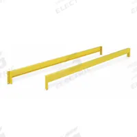 STEEL KING Channel Beam: Channel Beam, Bolted, 96 in x 3 in x 4 in, Structural, Yellow, 2 PK (MPN CB7XH400096BP52-40YW-2PK). Key specifications — Brand: STEEL KING; Pallet Rack Connection Type: Bolted; Color: Yellow.