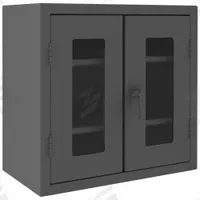 DURHAM MFG Storage Cabinet: 36 in x 20 in x 42 in, Frame, 2 Adj Shelves, Gray, Gray, Swing (MPN HDCC203642-2S95). Key specifications — Base Type: Frame; Cabinet Color: Gray; Frame Assembled: Assembled; Brand: DURHAM MFG.