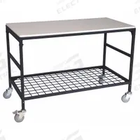 IRSG Work Table: Adj Ht, Laminate, 51 in x 26 in, 300 lb Overall Load Capacity (MPN ERGO-50-K1). Key specifications — attr559407: Not Expandable or Modular; attr559368: Partially Assembled; attr559409: Polyurethane; attr559382: Powder Coated; attr559398: Casters; attr867161: Yes; attr559384: Adjustable Height; attr559370: IRSG.