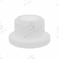 BUNTING BEARINGS Flanged Sleeve Bearing: Nylon, 3/16 in Bore, 5/16 in OD, 1/4 in Overall Lg, 36 PK (MPN NF030504). Key specifications — Brand: BUNTING BEARINGS; Color: Off-White.