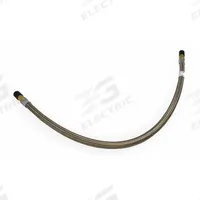VELVAC Air Compressor Hose: 1/2 in Hose Inside Dia., 18 in Hose Lg, 5/8 in x 5/8 in Fitting Size (MPN 142618). Key specifications — Fitting Type: F Compression x F Compression; Fitting Material: Brass x Brass; Standards: SAE J517; Brand: VELVAC.