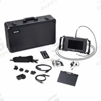 FLIR Videoscope Kit: 640 x 480, 3 m Shaft Lg, 4.9 mm Shaft Dia, 4.9 mm Camera Dia, 7 in Display Size (MPN VS80-KIT-7). Key specifications — Brand: FLIR; Camera Pixel Resolution: 640 x 480; Features: Voice Annotation; Includes: Removable/Retractable Sun Visor; Includes Probe: Camera Probe Included; Display Portability: Fixed; Camera Probe: Included.