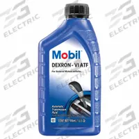 MOBIL Transmission Fluid: ATF, Auto Transmissions, Synthetic, 1 qt Container Size, Bottle, Dexron-VI (MPN 126411). Key specifications — Manufacturer Specifications: GM DEXRON; Series: Dexron-VI.