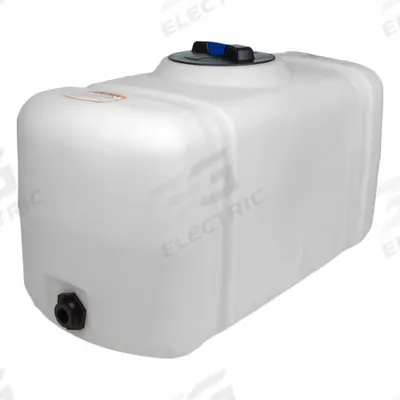 NORWESCO Utility Tank: 50 gal, Closed Top, 38 in x 19 in, 8 in Fill Opening Dia - Rectangular Horizontal Liquid Storage Tanks