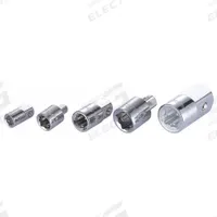 WESTWARD Socket Adapter Set: 1/2 in_1/4 in_3/8 in Output Drive Size, Square, 1 1/2 in Overall Lg (MPN 54PR15). Key specifications — attr1204997: Square; attr1205006: WESTWARD; attr1204986: Chrome; attr1205002: Locking Not Included.