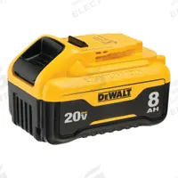 DEWALT Battery: 20V MAX*, 8 Ah, Battery Included, 20V DC (MPN DCB208). Key specifications — attr1278107: Not Oil-Resistant.