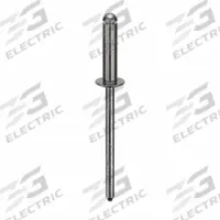 Blind Rivet,1 59/99" L,0.122" dia,PK500: Inch, 1 19/32 in Overall Lg, 1/2 in Body Lg, Steel, 500 PK (MPN SD46BSLF201). Key specifications — Brand: POP AVDEL.