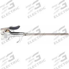 GUARDAIR Air Gun: Thumb-Lever Grip, Cast Zinc, 1/4 in Female NPT, 1 Nozzle(s), Straight, Focused (MPN 970006S). Key specifications — attr1328526: Cast Zinc; attr1328500: Hanging Hook; attr1328508: GUARDAIR; attr1328515: No; attr1328533: Yes.