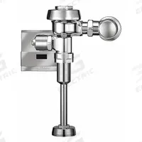 SLOAN Automatic Flush Valve: Royal, 1 gpf Gallons per Flush, Electric, 11 1/2 in Rough-In, Exposed (MPN Royal 186-1 ESS). Key specifications — Spud Location: Top; Brand: SLOAN.