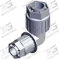 SMC High Purity Tube Fitting: 1 in OD x 3/4 in OD Size, Compression x Compression, PFA (MPN LQ3E6A-R1). Key specifications — Series: LQ3; Brand: SMC; Standards: RoHS_6, RoHS_10.