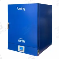 BEING SCIENTIFIC Drying Oven: Forced Air, 2 cu ft Capacity, 392°F Max Temp, 1,200 W Watt, +/-0.5°C (MPN EON-50). Key specifications — Voltage: 120V; Brand: BEING SCIENTIFIC; Temperature Accuracy Tolerance: +/-0.5°C; Temperature Uniformity: +/-2.5 @ 150°C.