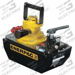 ENERPAC Air Hydraulic Pump: 10,000 psi Max. Op Pressure, 1,155 cu in Reservoir Capacity, Pendant (MPN ZA4220MX). Key specifications — attr944931: Retract; attr944932: 3-Way; attr995446: Pendant.