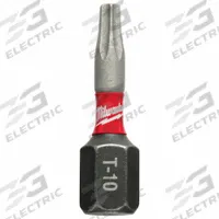 MILWAUKEE Insert Bit: Insert Bit, T10 Bit Size, Imperial, Torx® Head, T10 Bit Industry Size, 2 PK (MPN 48-32-4427). Key specifications — attr1119738: Hex; attr1119735: Imperial; attr1119740: Standard; attr1119734: Alloy Steel; attr1119737: Insert Bit; attr1119741: MILWAUKEE.