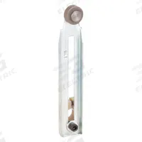 TELEMECANIQUE SENSORS Limit Switch Lever Arm: Roller Lever, Adj, 4 in Arm/Operator Lg - Max (MPN 9007HA1). Key specifications — Brand: TELEMECANIQUE SENSORS; Compatible with Series: 9007AW; Roller Position: Outside Offset; Actuator Style: Rotary Lever Roller.