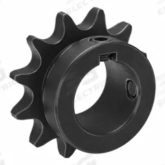 TRITAN Sprocket: 40, For 1/2 in Chain Pitch, 1 in Bore Dia, 12 Teeth, 1.932 in Pitch Dia, Steel (MPN 40BS12H X 1). Key specifications — Brand: TRITAN.