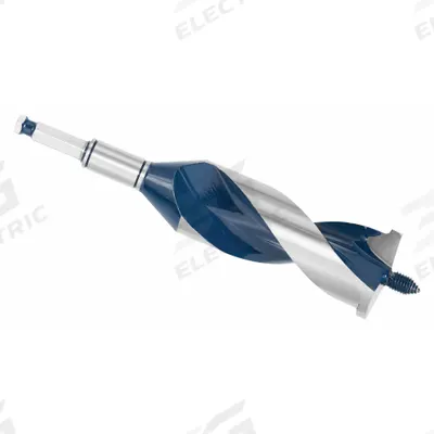 BOSCH Hybrid Drill Bit: 1 3/8 in Drill Bit Size, 1.3 Decimal Equivalent, 4 in Flute Lg - Hybrid Utility Drill Bits