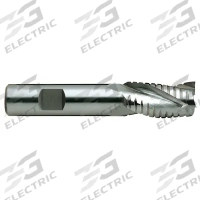 YG-1 Roughing End Mill: Cobalt, 4 Flute, 1/4" Mill Dia, 5/8" LOC, 2-7/16" OAL (MPN 73297) - General Purpose Cobalt Roughing End Mills