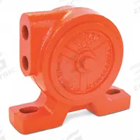 VIBCO Pneumatic Vibrator: 650 lbf, 10,000 vpm, 3/8 in NPT, V, 78 dBA, Cast Iron, Continuous (MPN V-320). Key specifications — attr671163: 78 dBA; attr671170: 650 lbf @ 80 psi; attr671165: 8,900 vpm @ 60 psi; attr671184: 3/8 in; attr671185: NPT; attr671192: NPT; attr671193: 3/8 in; attr671175: VIBCO.
