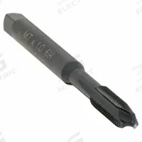 CLEVELAND Spiral Point Tap: M7x1 Metric, 6H, 3 Flute, Plug Chamfer, Black Oxide Cobalt (MPN C86239)