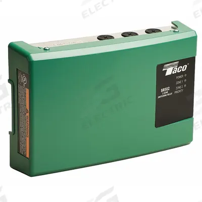 TACO Zone Switching Relay: Switching, 2 Zones, 120V AC Primary - Zone-Switching Relays