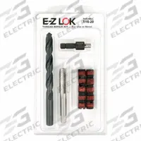 APPROVED VENDOR Self Locking Thread Insert: Thin Wall, 7/16"-20 Int Thrd Sz, 9/16"-12 Ext Thrd Sz (MPN EZ-310-720). Key specifications — Compatible Tap Size: 9/16"-12; Internal Thread Fit: 2B; System of Measurement: Inch; Thread Type: Fine; Wall Type: Thin Wall; Drill Bit Size: 33/64; External Thread Fit: 2A.