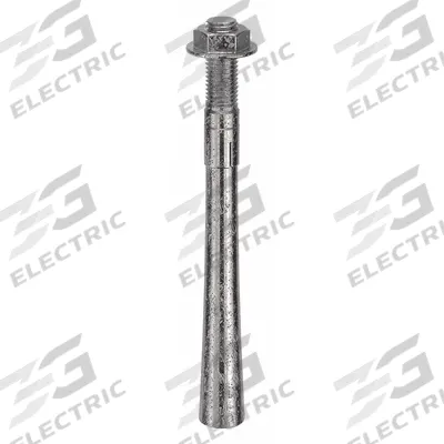 MKT FASTENING Wedge Anchor: 10 in Overall Lg, 3/4 in Dia, 3/4"-10 Thread Size, 4 in Thread Lg - 18-8 Stainless Steel Wedge Anchors