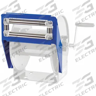 COXREELS Roller Guide: For 100 Series Reel Series, Stainless Steel, Blue, Steel - 4-Way Top Roller Guide Assemblies for Hose Reels