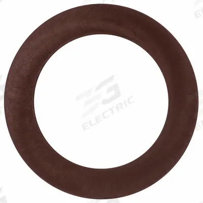 USA INDUSTRIALS Cam and Groove Gasket: 3/4 in For Coupling Size, Brown, 1 3/8 in Outside Dia - Food-Grade FKM Cam & Groove Gaskets