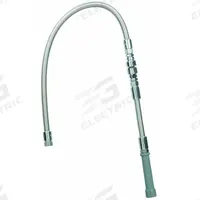T&S BRASS Pre-Rinse Hose: Stainless Steel, Stainless Steel, 44 in Overall Lg, UN (MPN B-0044-V9). Key specifications — Inlet Connection Type: UN; Sprayer Connection Size: 3/4"; Brand: T&S BRASS; Color/Finish: Stainless Steel; Includes: Hose Washers; Material: Stainless Steel; Product Type: Pre-Rinse Hose.