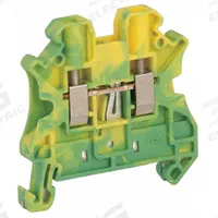 SCHNEIDER Terminal Block: DIN Rail Mounting Type, Screw Clamp Wire Termination, 2 Wire Terminals (MPN NSYTRV42PE). Key specifications — Brand: SCHNEIDER; For Minimum Wire Size: 26 AWG.