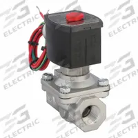 REDHAT Solenoid Valve: 2-Way, Normally Open, 1/2 in Pipe Size, 110V AC/120V AC, High Flow, NBR Seal (MPN EF8210G030). Key specifications — attr985516: 1/2 in; attr985521: 120V AC; attr985484: REDHAT; attr985485: Explosion Proof.