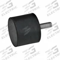 JW WINCO Vibration-Isolating Mount: Cylindrical, Natural Rubber, Male x Non-Threaded Style (MPN 452-70-55-M10-S-55). Key specifications — Isolator Body Material: Natural Rubber.