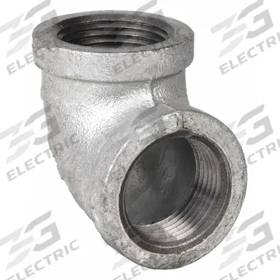 APPROVED VENDOR Metal Pipe Elbow: 90° Elbow, 2 in x 2 in - Medium-Pressure Threaded Pipe Fittings