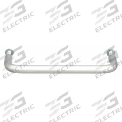 MONROE PMP Pull Handle: Threaded Holes, Aluminum, Silver, M4 Screw Size, 0.31 in, 1.3 in Projection (MPN PH-0120). Key specifications — Brand: MONROE PMP; Projection Type: Non-Recessed; Material: Aluminum; Finish: Dull Anodized; Color: Silver; Folding Type: Fixed; Mounting Type: Threaded Holes; Screw Size: M4.