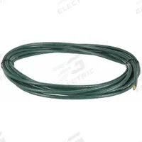 CHAINFLEX Control Cable: 16 AWG, 5 Conductors, 25 ft, PVC Jacket, 600 V (MPN CF5-15-05-25). Key specifications — Conductor Material: Copper; Conductor Configuration: Single; Minimum Bend Radius Factor - Fixed: 4 x OD; Minimum Bend Radius Factor - Flexible: 5 x OD; Includes Ground: Yes; Minimum Bend Radius Factor - E-Chain: 6.8 x OD; Resistance Properties: Oil and Grease Resistant; Standards: CE.