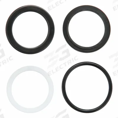 MILLER FLUID POWER Seal Kit: For 3 1/4 in Bore Dia., For 5/16 in Groove Wd, Nitrile, 90 D - Piston Seal Kits