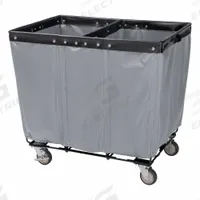 ROYAL BASKET TRUCKS Basket Truck: 14.9 cu ft, 42 lb, 36 in L x 26 in W x 33 1/2 in H, Gray, Steel (MPN R36-GGG-PWC-4ULT). Key specifications — Brand: ROYAL BASKET TRUCKS; Liner Color: Gray; Caster/Wheel Configuration: (2) Rigid; Assembled/Unassembled: Assembled.
