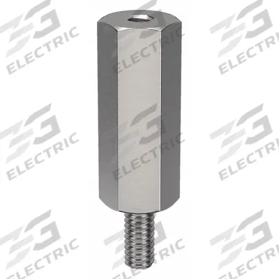 APPROVED VENDOR Standoff: Male x Female, #8-32 Thread Sz, 2 in Lg, Hex, Stainless Steel - Stainless Steel Male x Female Standoffs