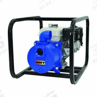 AMT PUMPS Engine Driven Pump: 5 hp, 2 in FNPT, 2 in FNPT, 180 gpm Flow Rate @ 20 Ft. of Head, Open (MPN 3932-95). Key specifications — Volute Material: Cast Iron; Ignition Type: Recoil-Start; Brand: AMT PUMPS; Kit Components: Heavy-Duty Steel Roll Frame.