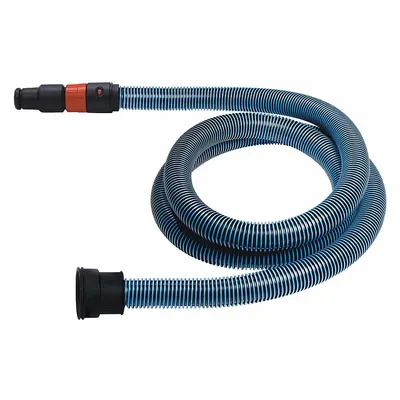 BOSCH Vacuum Hose: 1 3/8 in Hose Dia, 16 ft Hose Lg, Plastic - Standard Vacuum Hoses