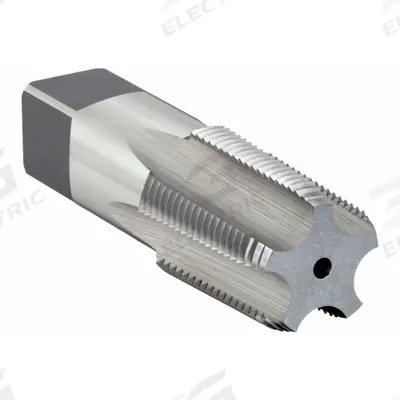 CHICAGO-LATROBE Pipe and Conduit Thread Tap: 3/8"-18 NPSF, 4 Flute, Semi-Bottoming Chamfer (MPN 387246) - General Purpose Pipe Taps