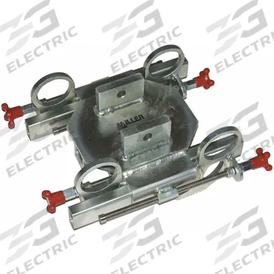 MILLER BY PIP Portable I-Beam Clamping Base: Portable Fall-Arrest - Anchor Plates for Telescoping Post Anchors