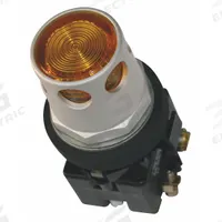 EATON Extended Push Button: 30 mm Mounting Size, Non-Metallic, Momentary (MPN HT8GDYF7). Key specifications — Brand: EATON; Action: Momentary; Series: HT800; Push Button Material Type: Non-Metallic.