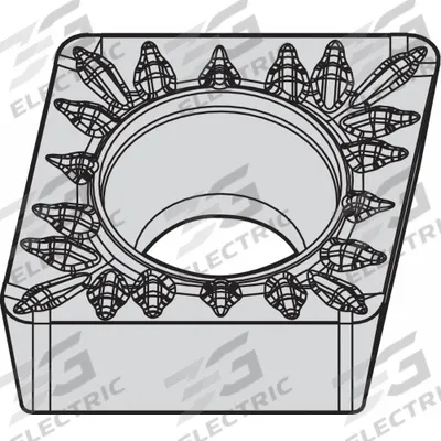 WIDIA Diamond Turning Insert: CCMT3251MP - Diamond Indexable Turning Inserts