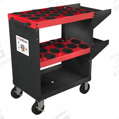 HUOT Tool Holder Cart: For NMTB50 Taper - Standard CNC Toolholder Carts