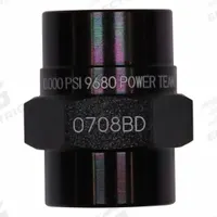 POWER TEAM Straight Fitting: Straight Fitting, Mfr Part # 9680. Key specifications — attr1364097: POWER TEAM; attr1364096: 9680; attr1364098: Hydraulic Technologies USA; attr1364100: 9042DG; attr1364105: Straight Fitting.