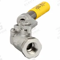 APOLLO Manual Two-Way Ball Valve: 3/4 in, Stainless Steel, Straight Valve Body, FNPT x FNPT, MPTFE (MPN 7650401A). Key specifications — Brand: APOLLO; Handle: Spring-Return Lever.